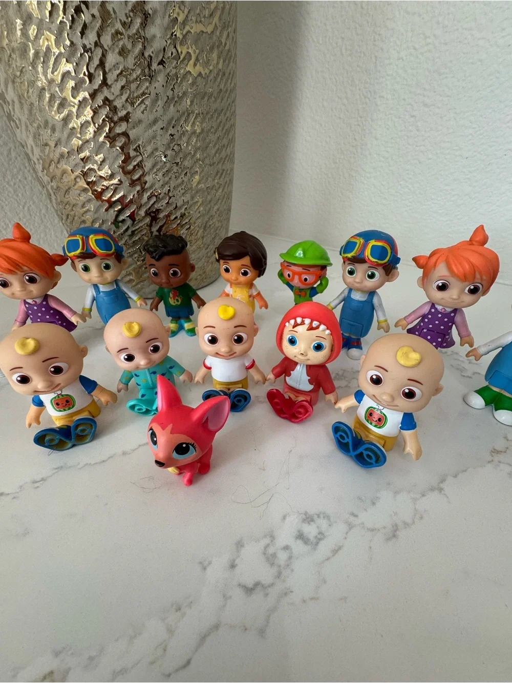 Children’s educational figurines. Cocomelon. Set of 15.